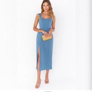 Show Me Your Mumu Eden Midi Dress NWT